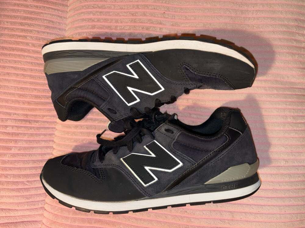 Figs x New Balance 996 Black Grey Sneakers